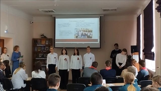 Городская игра «От Героев былых времён». Выступление 10а класса смотреть онлайн