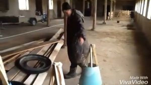 Кормушка для овец своими руками.