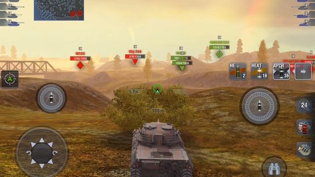 World of Tank Blitz | Leopard 1 Gameplay | 4300 DMG смотреть онлайн