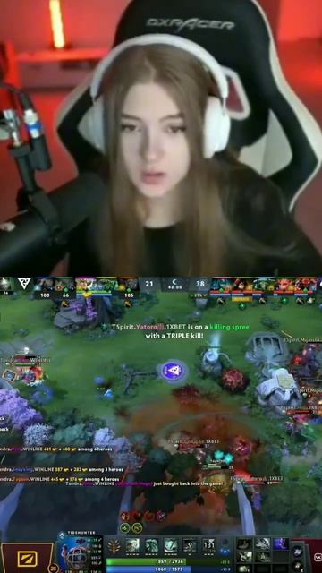 Реакция гаечки на рампагу от Collapse #dota2 #dota #rostislav_999 #dyrachyo #nix #gaechkatm смотреть онлайн