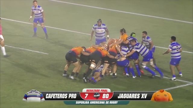 SLAR 2021 - fecha 7 - Highlights Cafeteros Pro vs Jaguares XV смотреть онлайн