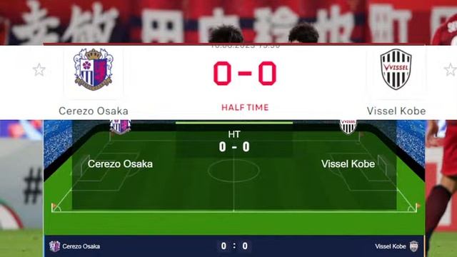 Cerezo Osaka VS Vissel Kobe Live Football Match | J1 League Live смотреть онлайн