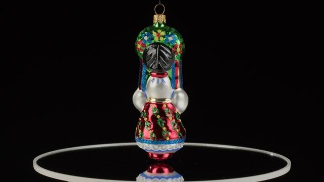 Oksana from "Cherevichki" Set by Yolochka - Glass Christmas Ornament смотреть онлайн
