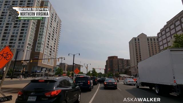 Amazon HQ2 Metropolitan Park Grand Opening Driving Tour in Crystal City an Arlington County смотреть онлайн
