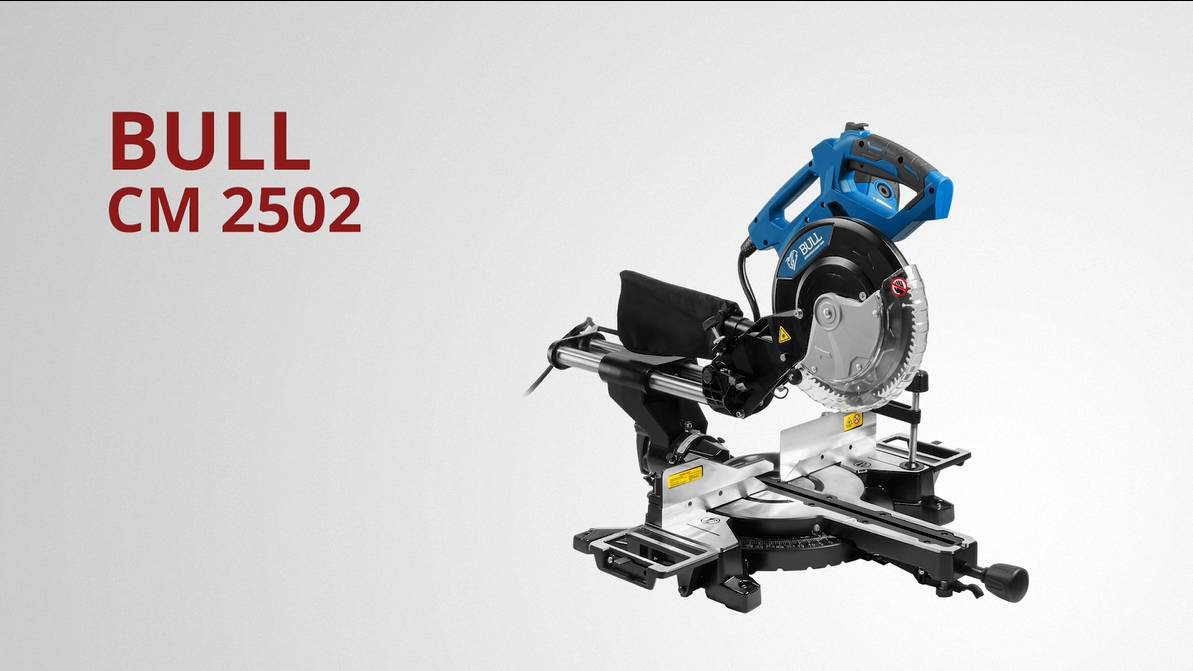 BULL CM 2502 Пила торцовочная смотреть онлайн