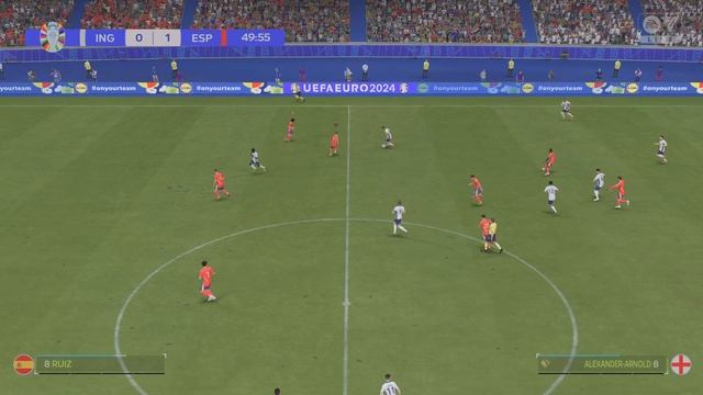 Spain vs England | UEFA EURO 2024 Final | EA FC 24 | PS5™ 4K HD смотреть онлайн