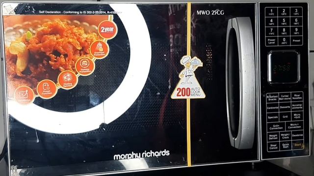 HOW TO PREHEAT MORPHY RICHARDS 25CG MICROWAVE OVEN DEMO | HOW TO BAKE CAKE IN MORPHY RICHARDS 25CG смотреть онлайн