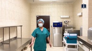 Операционная сестра Университетской клиники