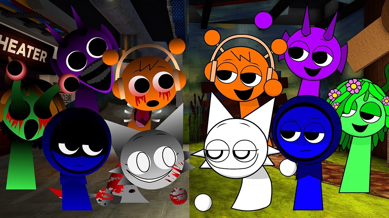 СПРУНКИ ПОЮТ! Спрунки Фрайдей Натйт Фанкин | SPRUNKI смотреть онлайн