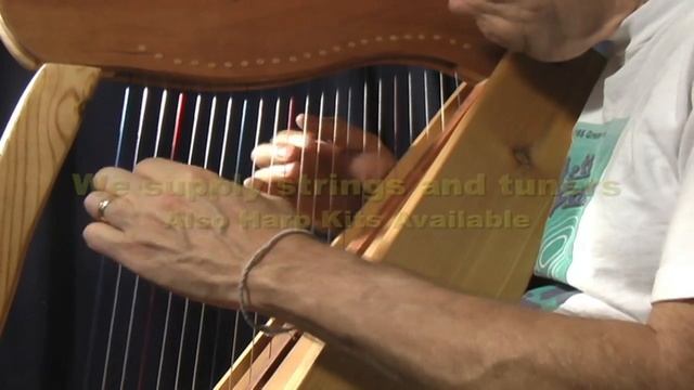 lap harp- Cayman, performed by John Kovac, harper and harp maker смотреть онлайн