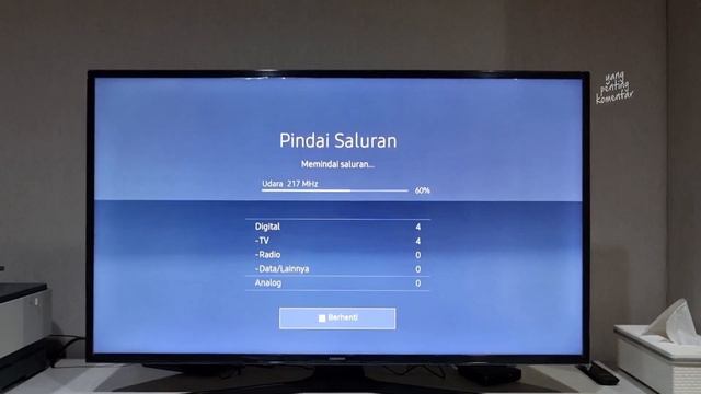 Cara Mencari Siaran TV Digital (SmartTV LED Samsung) - September 2021 смотреть онлайн