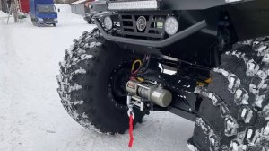 ''ЗИМНИЙ ОБЗОР'' Вездеход Квадроцикл ''СОБОЛЬ''