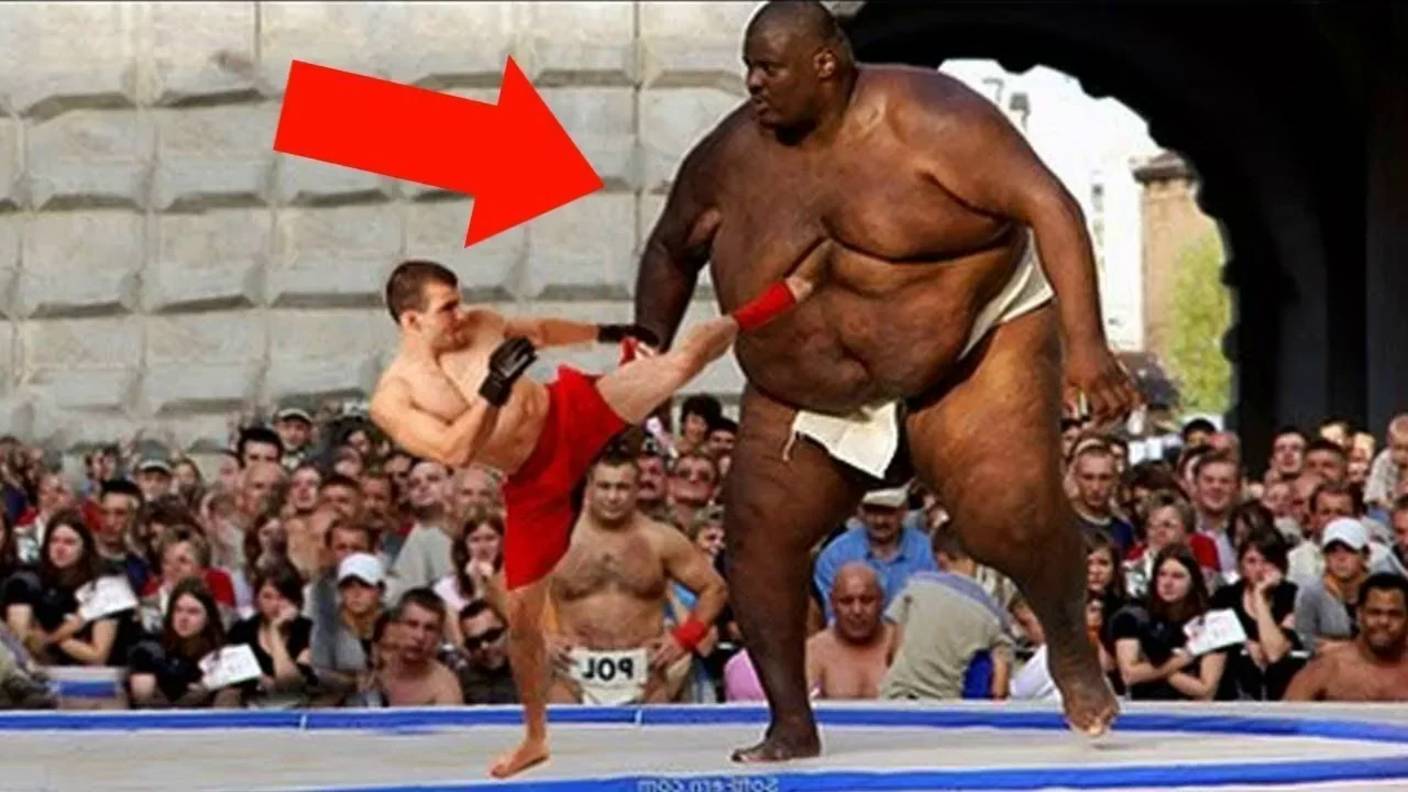 5 самых огромных бойцов ММА смотреть онлайн