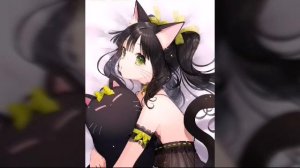 Песня (я кошечка гламур) анимэ клип:)