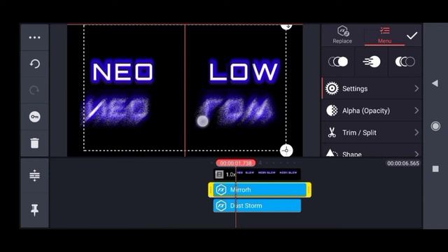 Kinemaster Neon Effect | Neon Glow смотреть онлайн