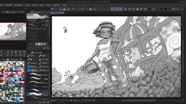 Animal Crossing New Horizons!!! Speedpaint Poppy,Marshal, Biff смотреть онлайн