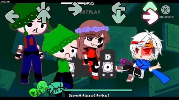 【FNF/Gacha】AppleCore Song[°FNF Battle°] [°Fake collab°] [°Gacha neon°]