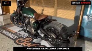 250 V-twin Engine, 249cc, New Benda NAPOLEON 250 2024