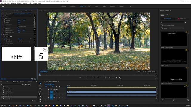 How To Open Effect Controls Panel / Where Is Effects Tab In Premiere Pro (Shift+5 & Shift+7) смотреть онлайн