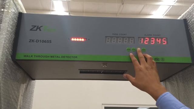 ZKTeco – Como Desbloquear Contraseña de Arco Detector de Metales ZK-D1065S смотреть онлайн