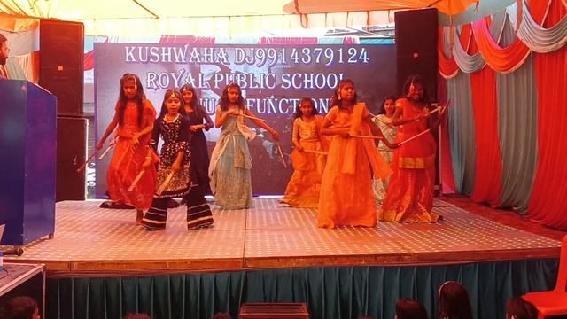 Dandiya song by royal public school ,mr sandeep sir. смотреть онлайн