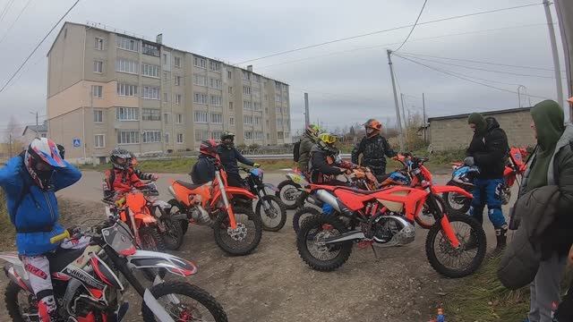 Прохват Бандой 💪😎в честь закрытия сезона 2023.Урень Эндуро. смотреть онлайн