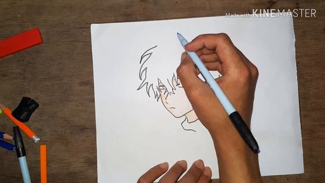 Drawing Yuno from Black Clover with Pen смотреть онлайн