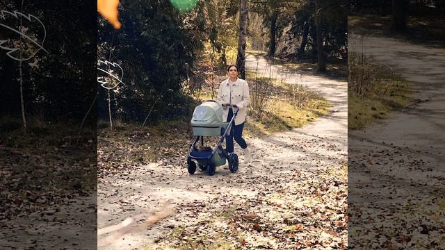 Прогулка с коляской Britax Roemer SMILE 5Z 15 сек смотреть онлайн