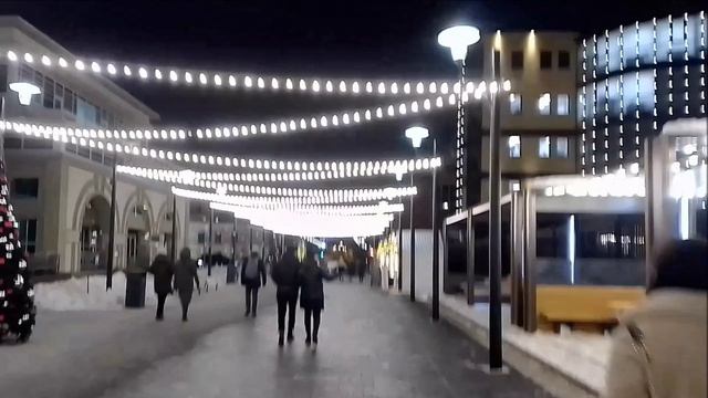 Пешеходная туристическая улица в Тюмени смотреть онлайн