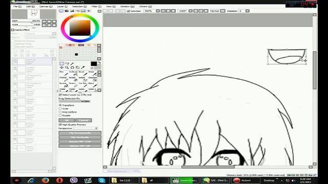 SAi Anime Character SpeedArt смотреть онлайн