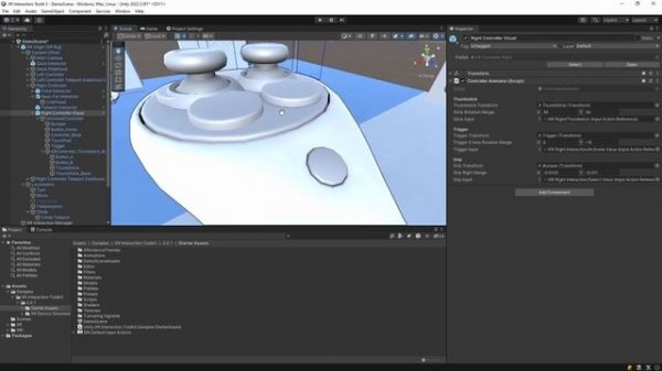 Первый взгляд на XR interaction Toolkit 3.0.1 | New VR System in Unity