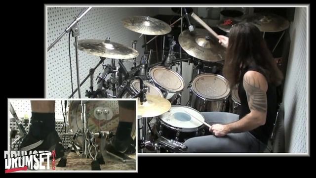 Gee Anzalone Drum Exercises - Extreme Shuffle Patterns - Drumset Mag N.11 - Feb.2013