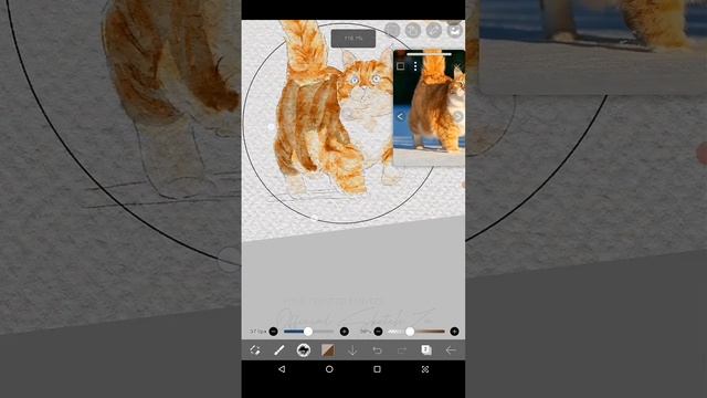 [TUTORIAL] Melukis kucing menggunakan Ibis Paint dengan efek watercolor | SketchZa смотреть онлайн