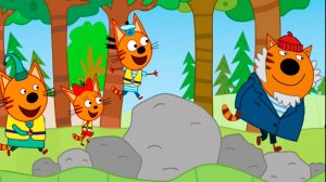 Три Котика 🐶 - Развивающий мультик для детей - Пазл два кота и кошечка (0+)