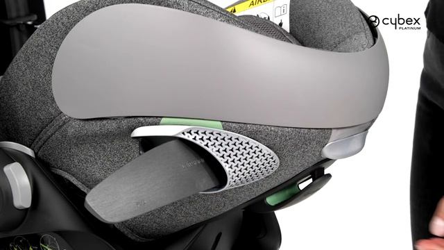 Как использовать линейную защиту от бокового удара (L.S.P) в автолюльке Cloud T i-Size CYBEX