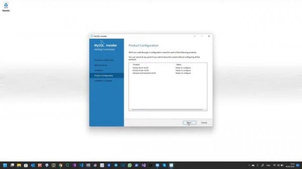 Установка MySQL Server