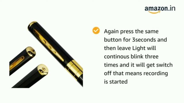 Sekuai Pen Camera with Video Audio Recording HD Voice Quality, Business Portable Recorder смотреть онлайн