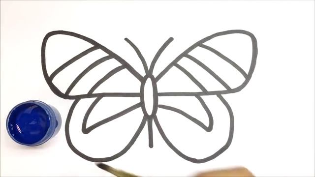 [collection] How to draw butterfly Very Easy Step by Step| Сурет салу Көбелек | Kelebek rasm chizis смотреть онлайн