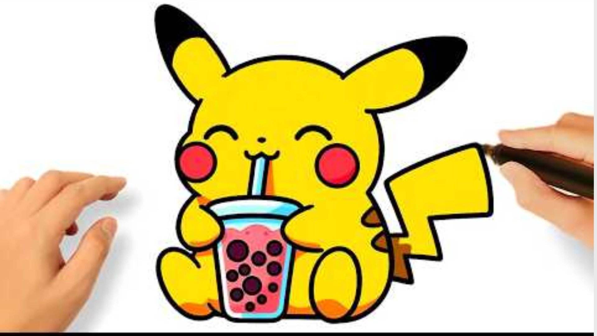 КАК НАРИСОВАТЬ ПИКАЧУ КАВАИ ЛЕГКО ⚡💟 смотреть онлайн