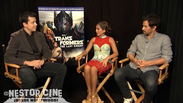 Entrevista con Isabela Moner y Santiago Cabrera TRANSFORMERS THE LAST KNIGHT / Transformers 5 смотреть онлайн