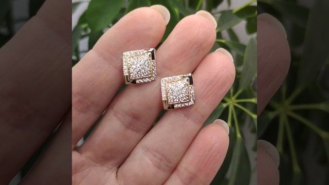 Блестящие серёжки, английский замок, Xuping 20 BYN Доставка по БЕЛАРУСИ смотреть онлайн