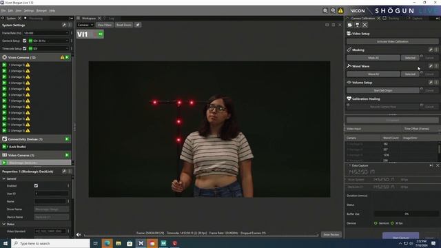 Virtual Production Camera Calibration With Vicon Shogun