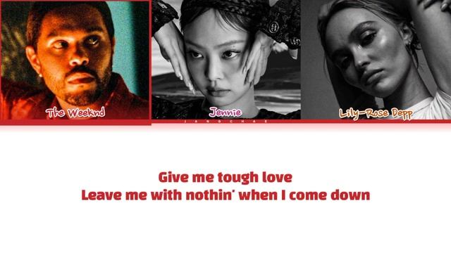 The Weeknd, JENNIE & Lily Rose Depp 'One Of The Girls' Lyrics (Color Coded Lyrics) смотреть онлайн