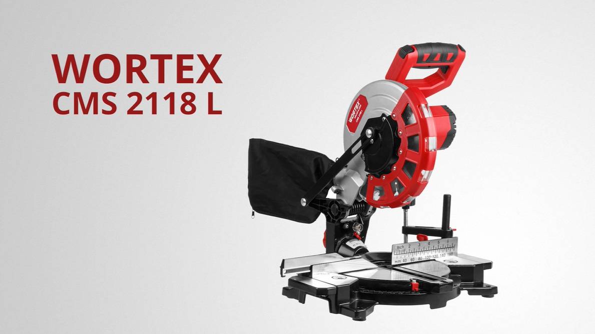 WORTEX СMS 2118 L Аккумуляторная торцовочная пила смотреть онлайн