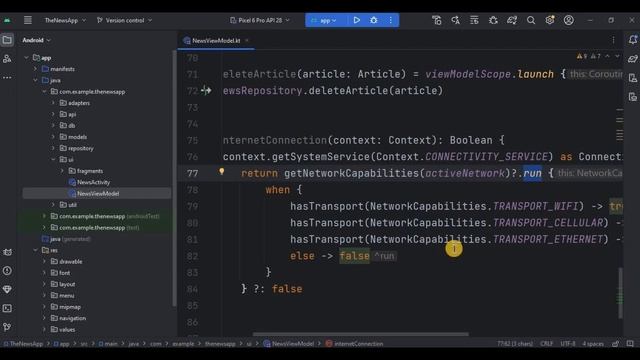 News App in Android Studio using Kotlin | Part 5 - ViewModel & Factory смотреть онлайн