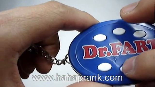 Dr. Fart Sounding Keychain Joke Gag Prank - In Action! смотреть онлайн