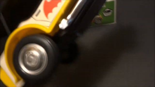Bandai 1970's Battery Operated Excalibur Car With Mystery Action.