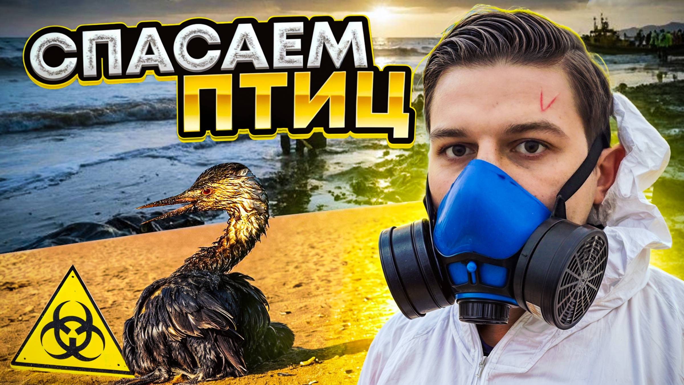 Я сьел МАЗУТ И ОТПРАВИЛСЯ Спасем птиц с Креосан в Анапе смотреть онлайн