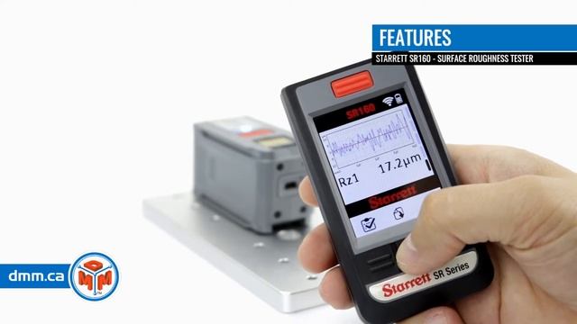 Starrett SR160 - Surface Roughness Tester (product video presentation) смотреть онлайн