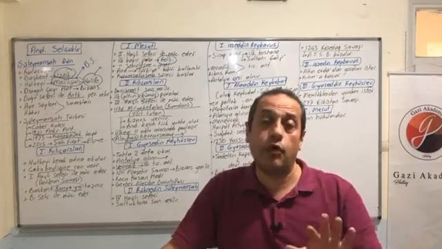Gökhan Hoca - Tarih - Anadolu Selçuklu Devleti смотреть онлайн